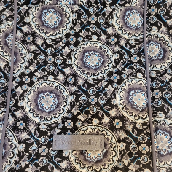 Vera Bradley Black and Blue Patterned Women's Bag - Picture 3 of 6